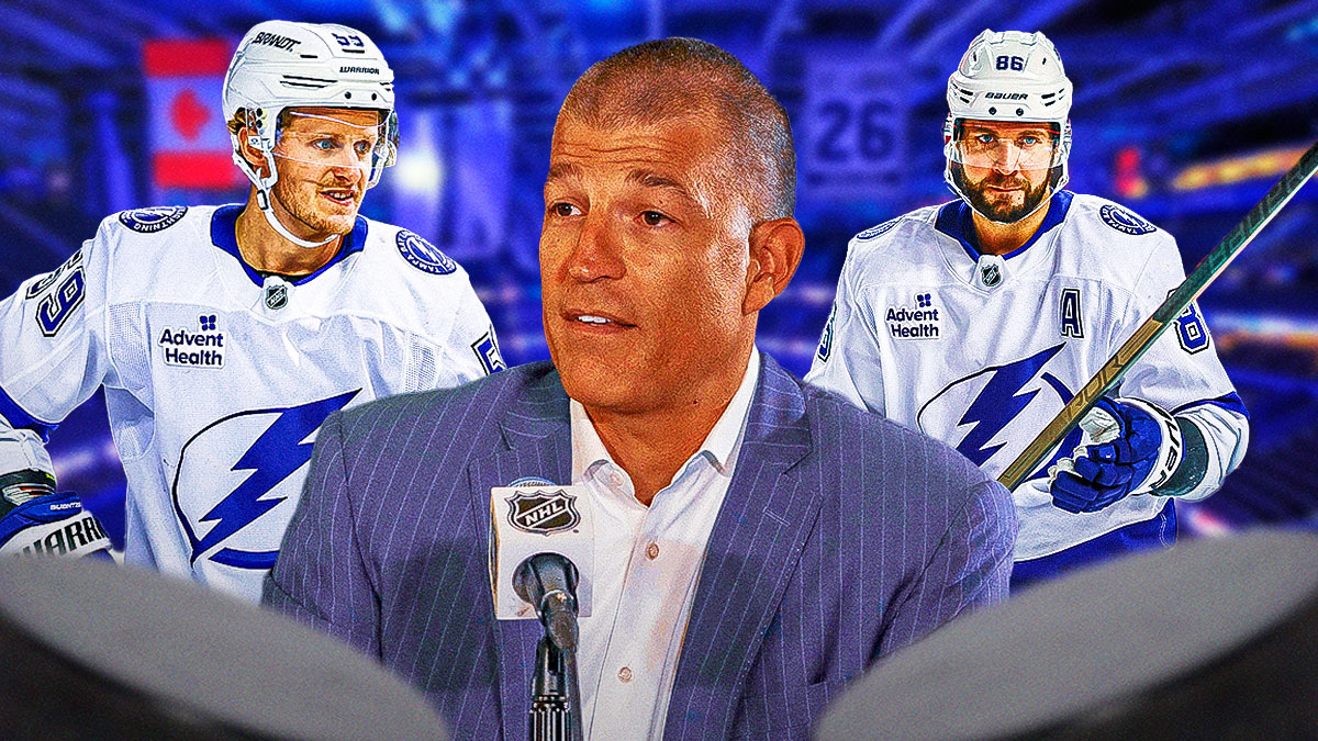 Julien BriseBois, Jake Guentzel, Nikita Kucherov
