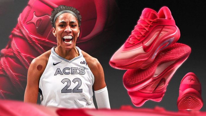 Nike A'ja Wilson, Nike A'One, A'ja Wilson sneakers