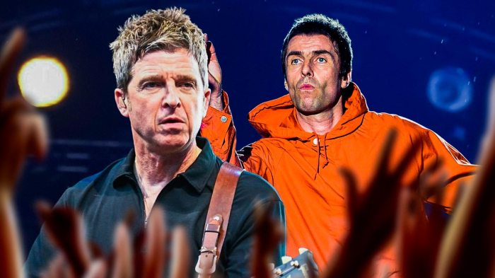 Oasis members Noel and Liam Gallagher, who will not participate in a documentary about their 2025 reunion tour.