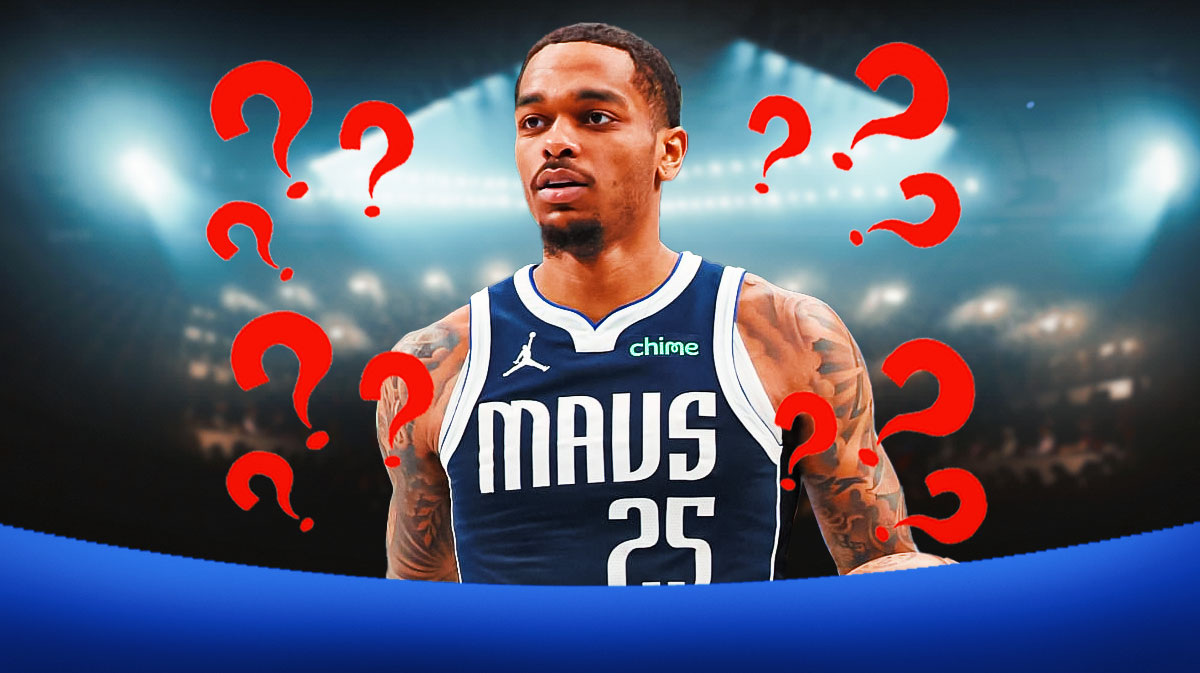 P.J. Washington with question marks around the picture.