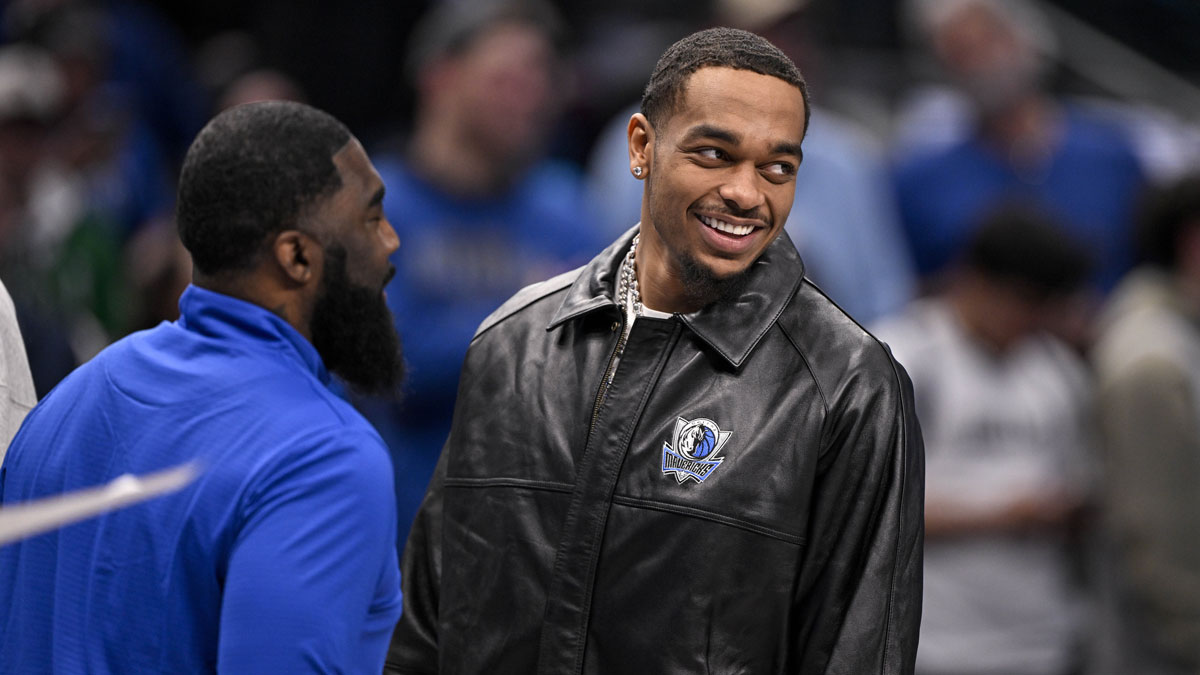 Dallas Mavericks forward P.J. Washington (25) during the game between the Dallas Mavericks and the Golden State Warriors at the American Airlines Center. 