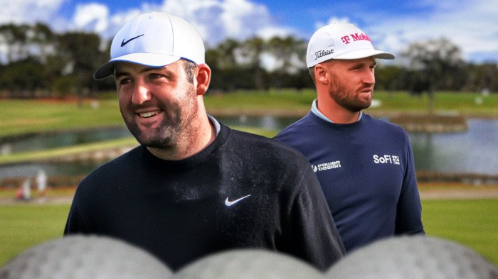 Scottie Scheffler excited, Wyndham Clark deflated on PGA Tour