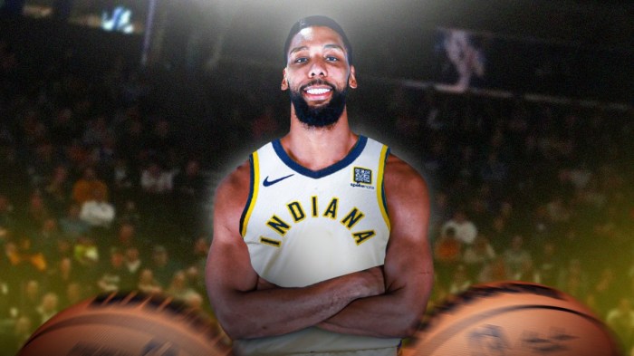 Pacers' Jahlil Okafor smiling