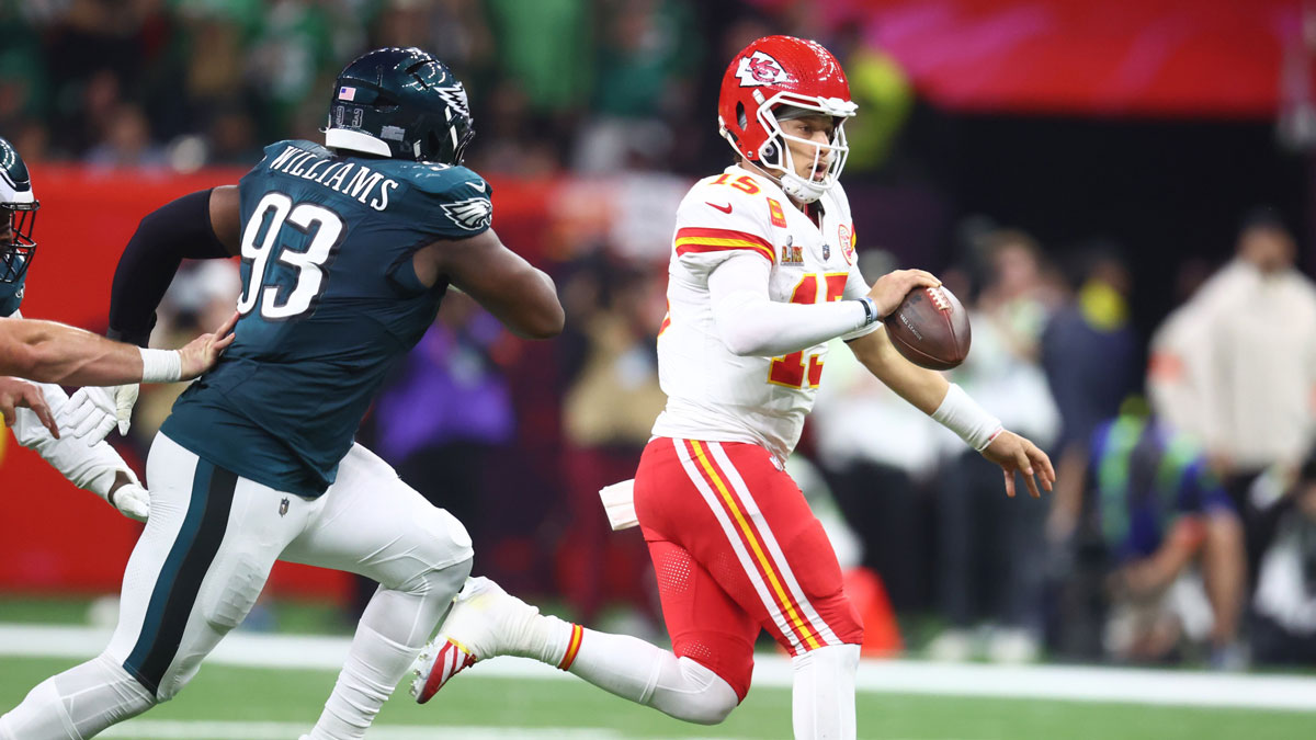 Patrick Mahomes Kansas City Chiefs Philadelphia Eagles