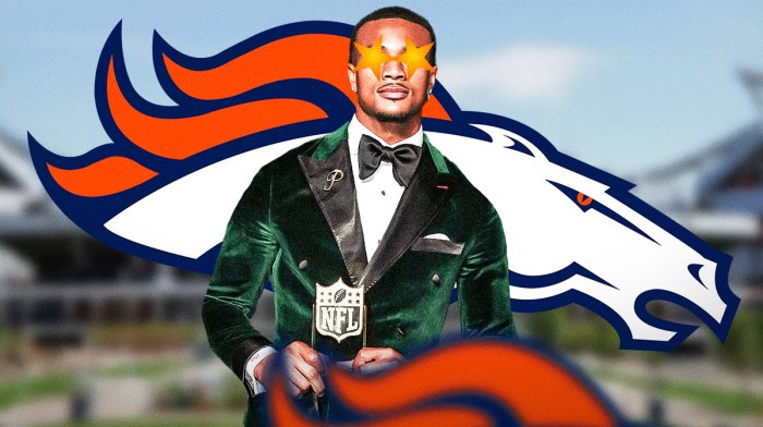 Broncos Patrick Surtain with stars in his eyes
