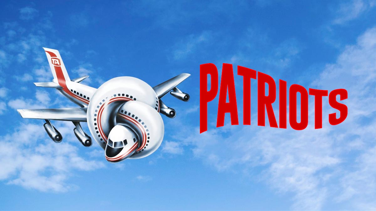 Use attached photo from Airplane! movie but instead of "Airplane" it should read: Patriots! as the NFLPA report cards came in and the patriots team travel got an F with special criticism for the patriots plane.