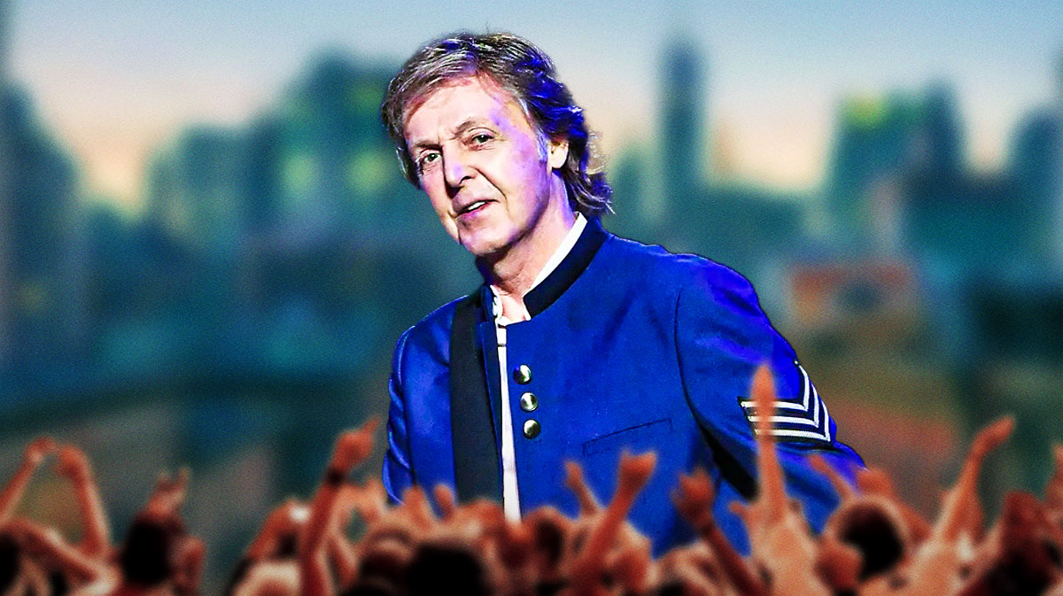 Paul McCartney, who announced a surprise show at the Bowery Ballroom in New York City.