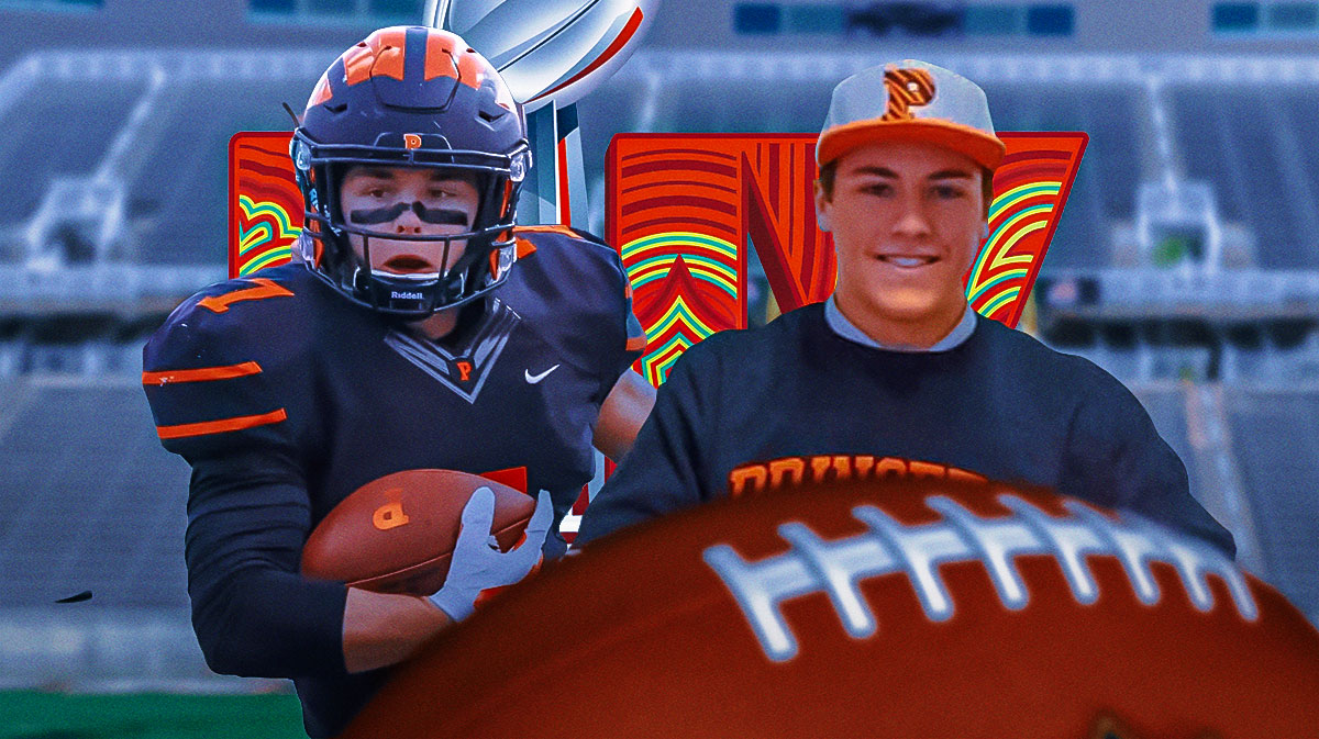 New Orleans terrorist attack victims Princeton football Ryan Quigley, Princeton football Tiger Bech with Super Bowl LIX logo in background