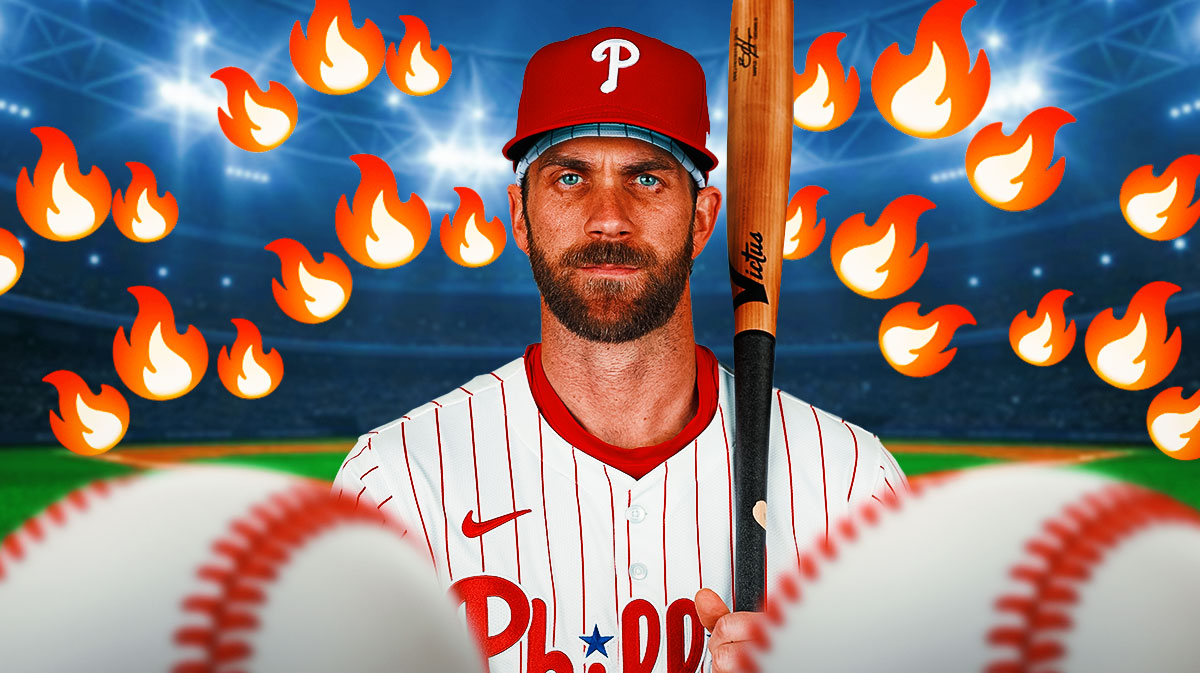 Phillies, Bryce Harper, Phillie Phanatic, Spring training, Harper Phillies