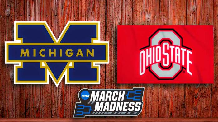 NCAA Tournament Bracketology update featuring a recap of Michigan at Ohio State