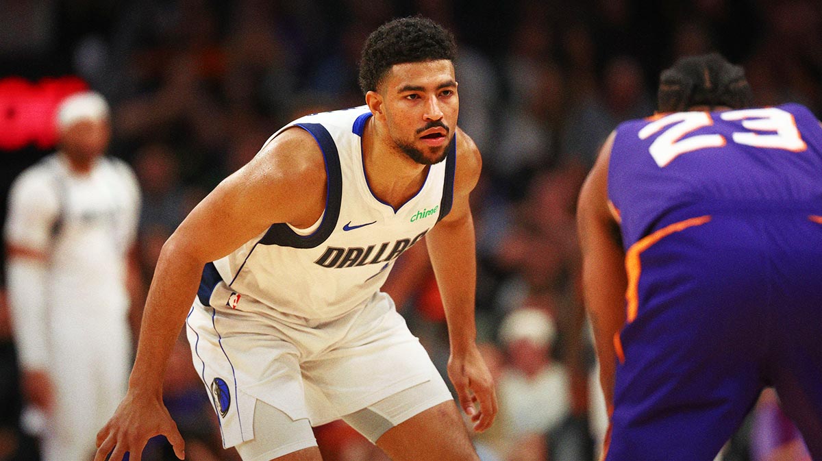 Dallas Mavericks Guard Kuentin Grimes (5) against Phoenix Suns at the footprint center. 