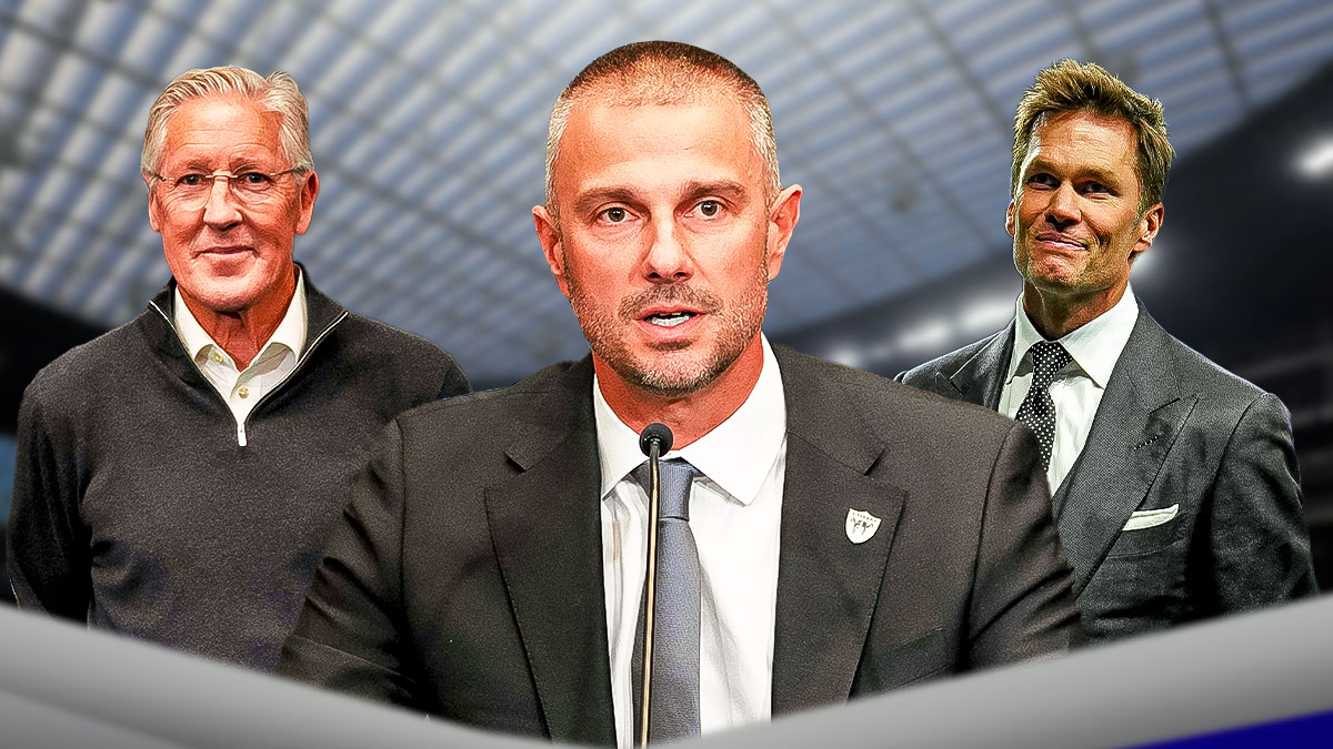 The Raiders trio of Pete Carroll, John Spytek and Tom Brady have big decisions to make ahead of the 2025 NFL Draft.
