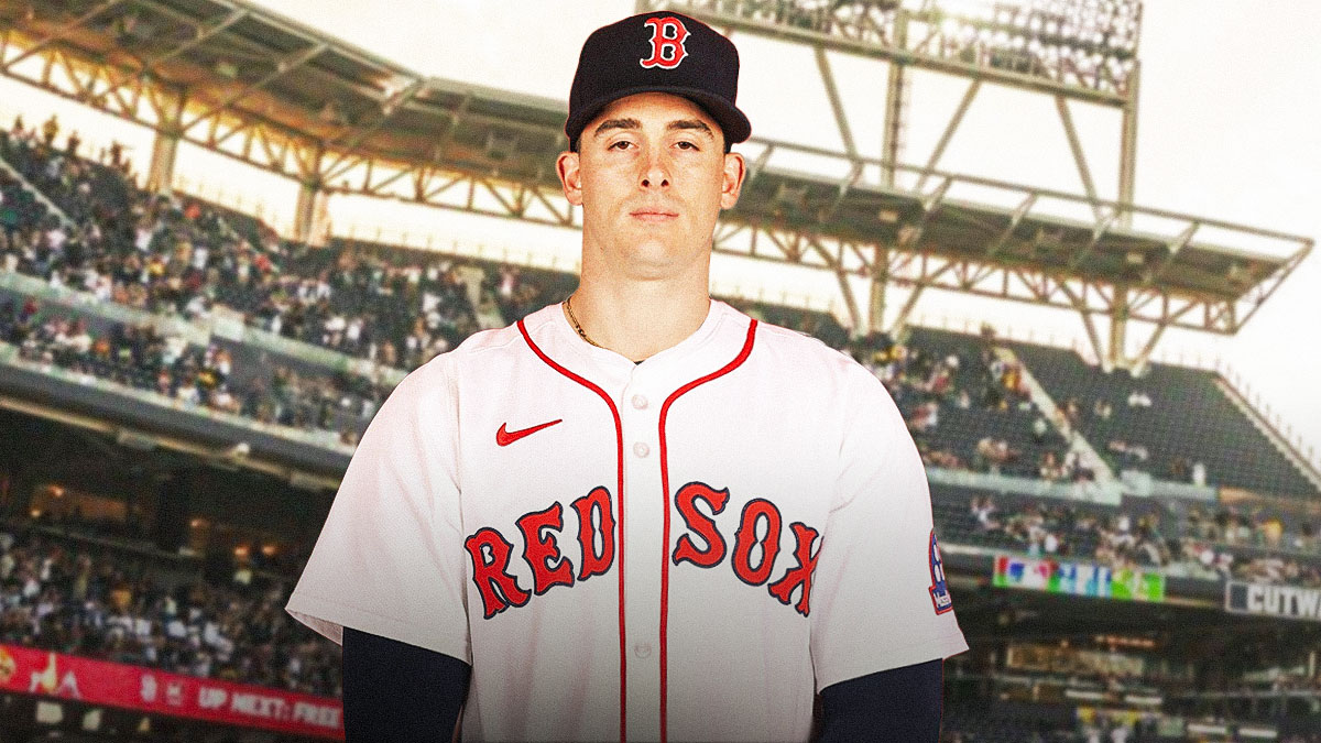 Nick Burdi in a Red Sox uniform