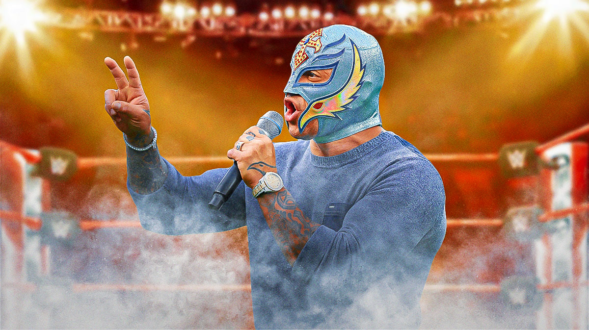 WWE star Rey Mysterio, who wants a John Cena farewell tour when he retires.