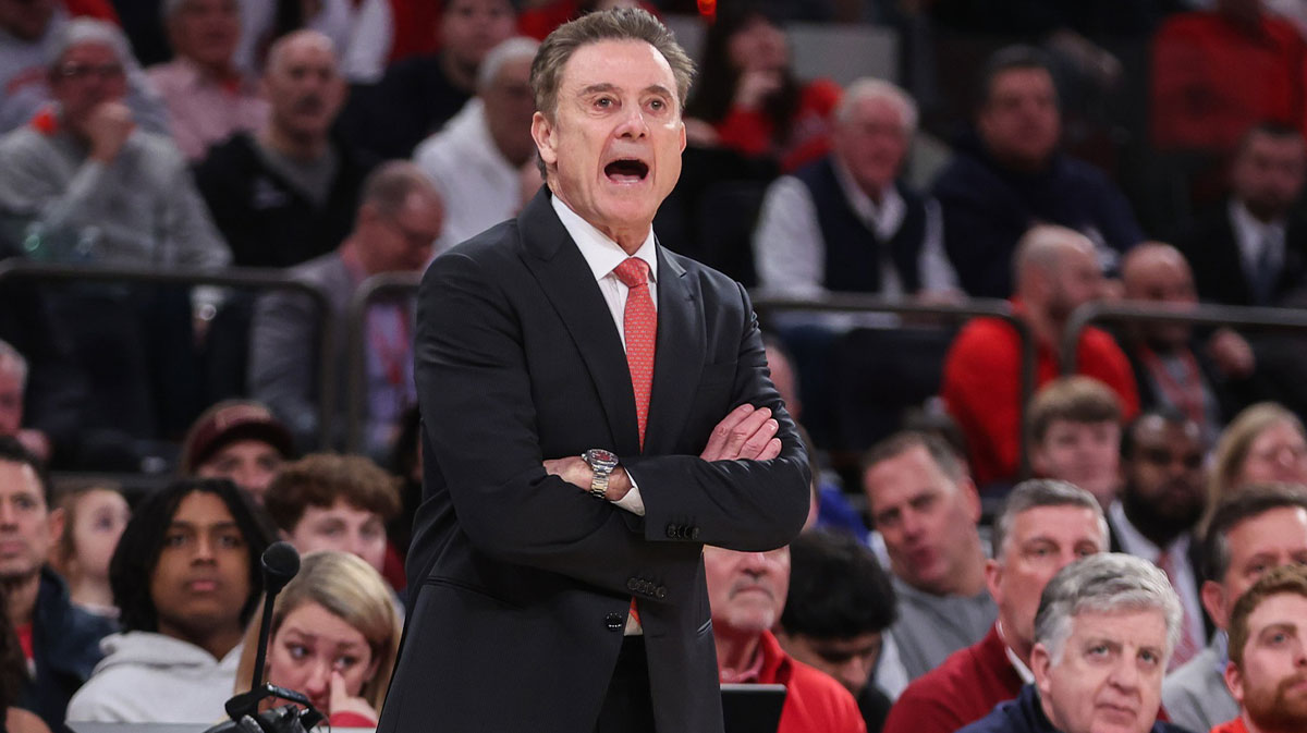 St. John's Red Storm head coach Rick Pitino at Madison Square Garden