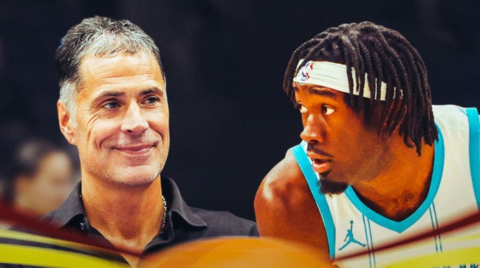 Lakers' Rob Pelinka and Hornets' Mark Williams