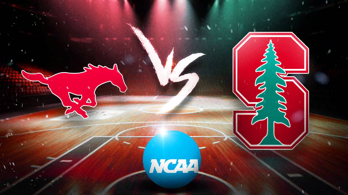 SMU Stanford prediction, college basketball odds