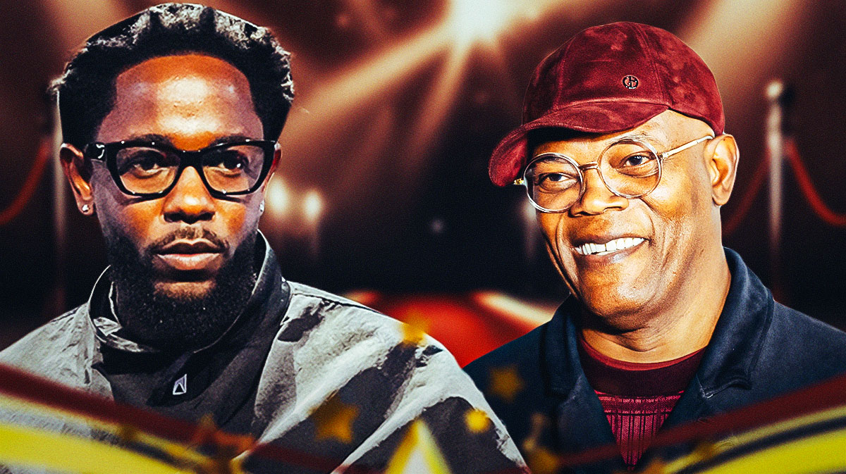 Samuel L. Jackson and Kendrick Lamar.