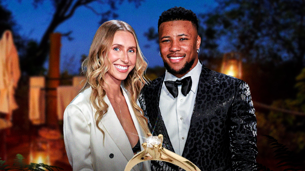 Saquon Barkley Anna Congdon Philadelphia Eagles Super Bowl