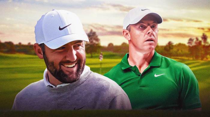 Scottie Scheffler and Rory McIlroy appear ready for a battle in final 2 rounds at Genesis