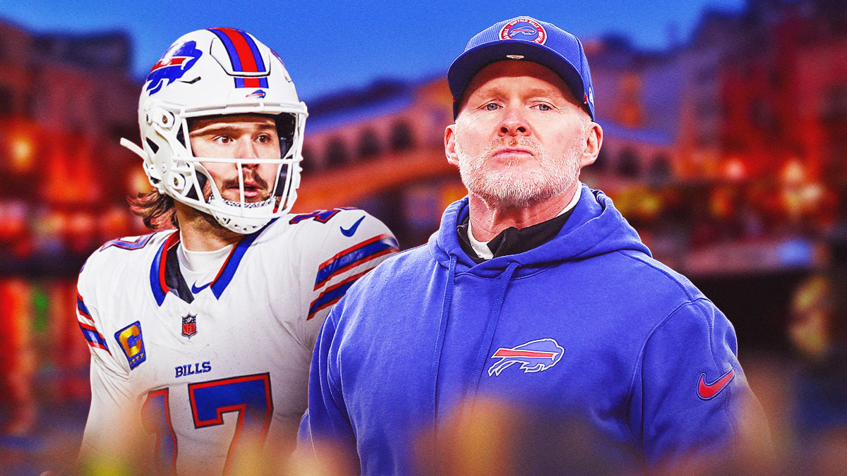 Sean McDermott, Josh Allen, Hailee Steinfeld