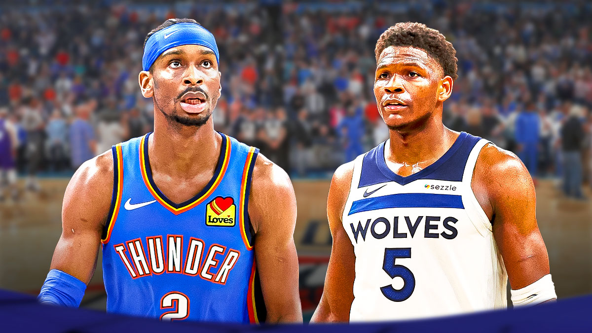 Oklahoma City Thunder star Shai Gilgeous-Alexander got a huge MVP endorsement from Minnesota Timberwolves star Anthony Edwards.
