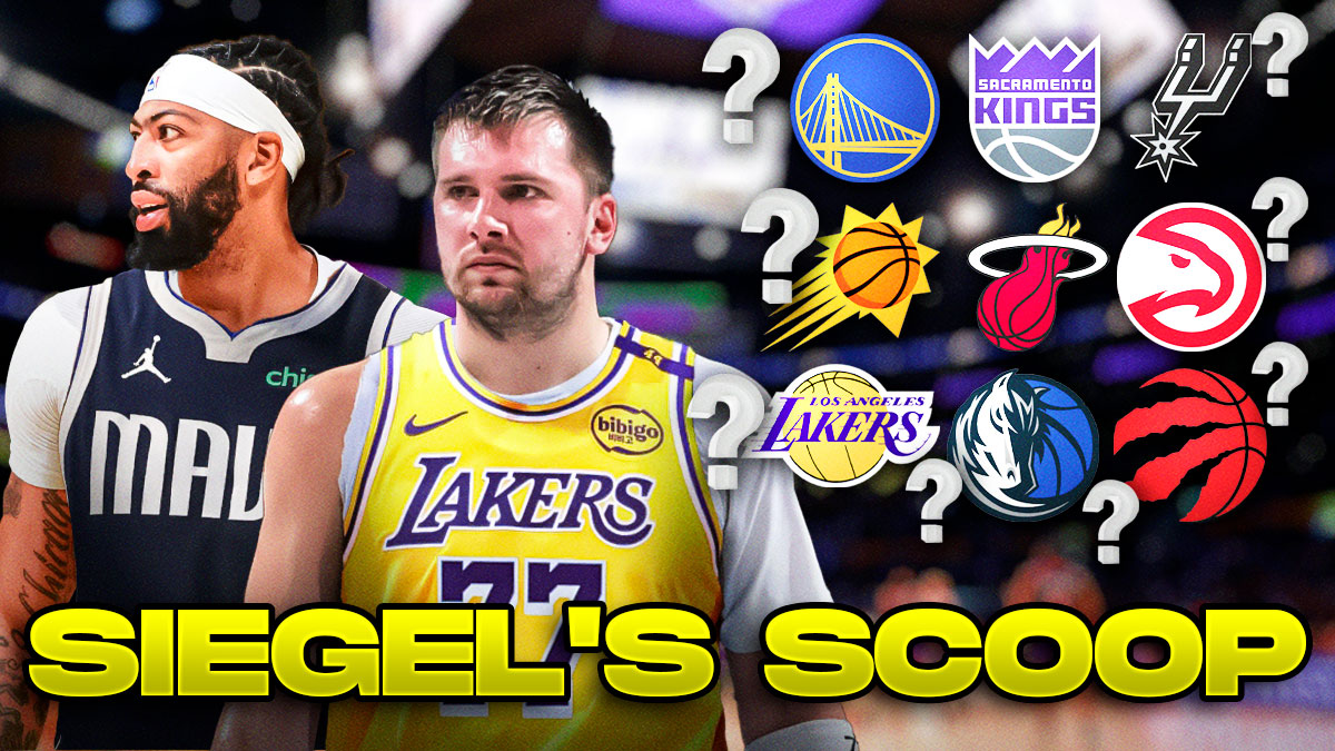 Siegel's Scoop with Luka Doncic, Anthony Davis and NBA trade deadline rumors