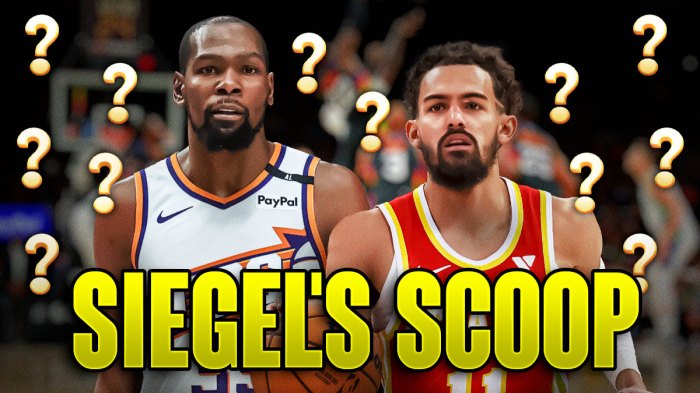 Siegel's Scoop with questions about Kevin Durant, Trae Young trades