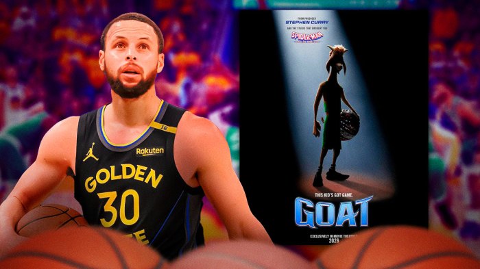 Stephen Curry GOAT poster