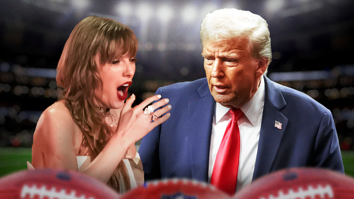 Taylor Swift and President Donald Trump, who were both at Super Bowl 59 and the former got booed by the fans.