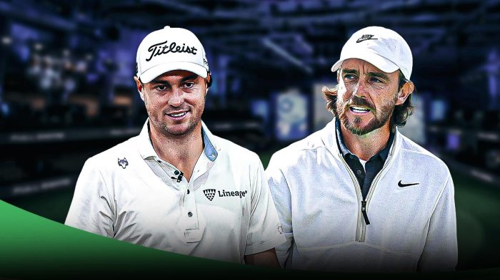 tommy fleetwood, justin thomas at tgl