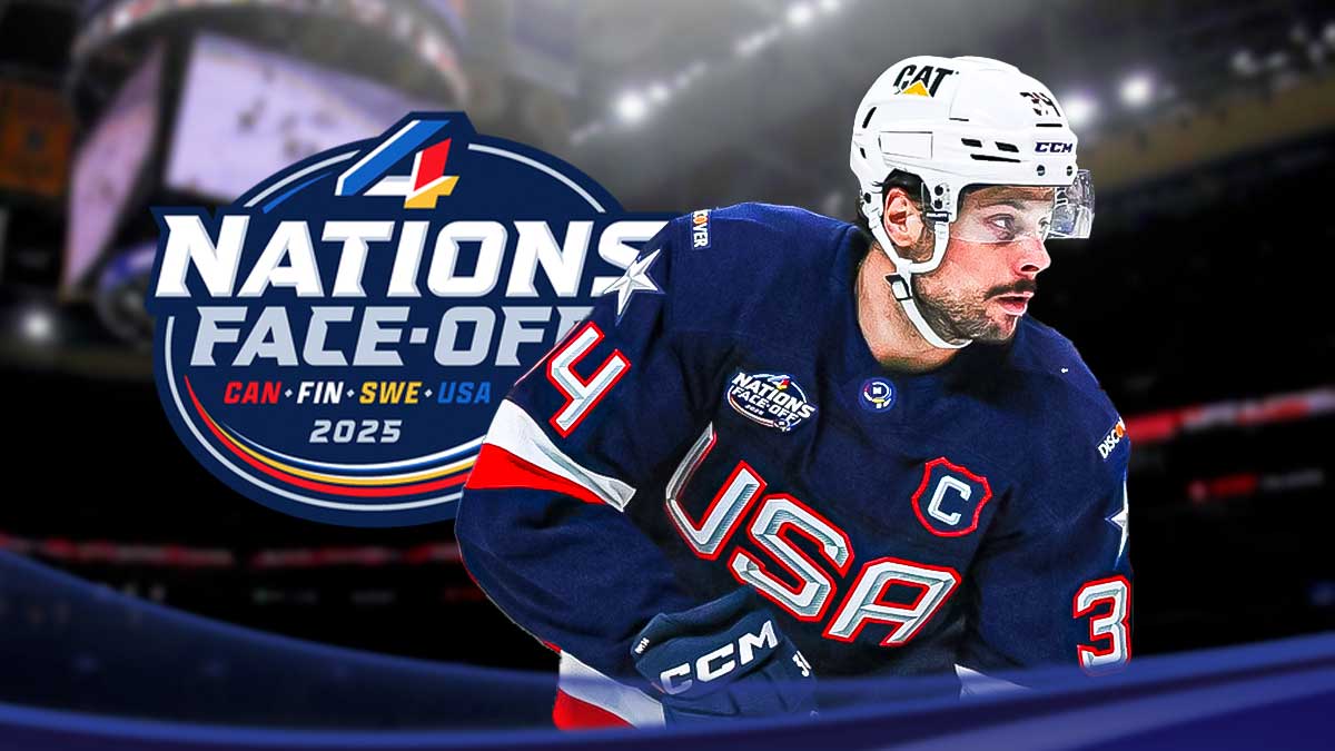 Team USA star Auston Matthews made history in the 4 Nations Final against Team Canada.