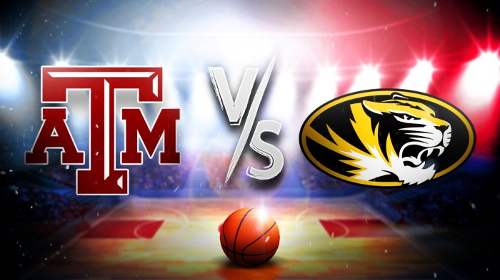 Texas A&M Missouri prediction, College Basketball odds