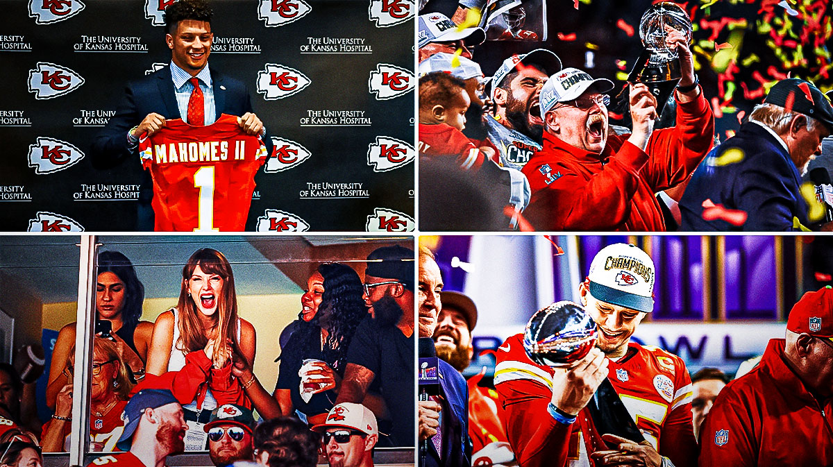 The eight moments that have defined the Kansas City Chiefs dynasty, with Patrick Mahomes, Andy Reid, Travis Kelce and Taylor Swift