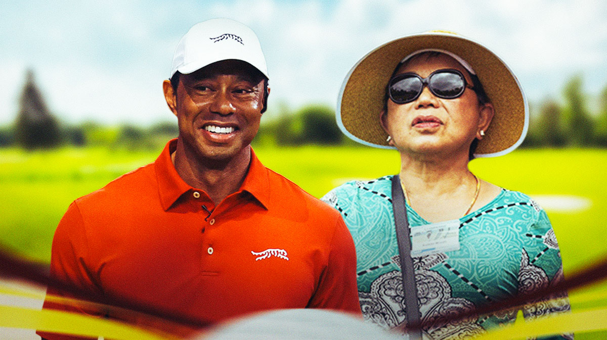 Photo: Tiger Woods and his mother Kultida Woods