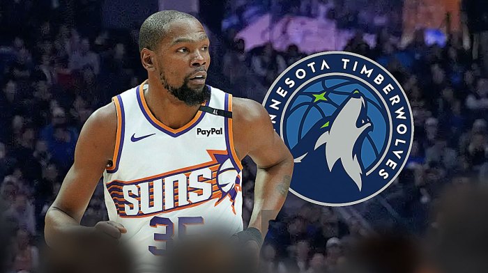 Suns' Kevin Durant, Timberwolves