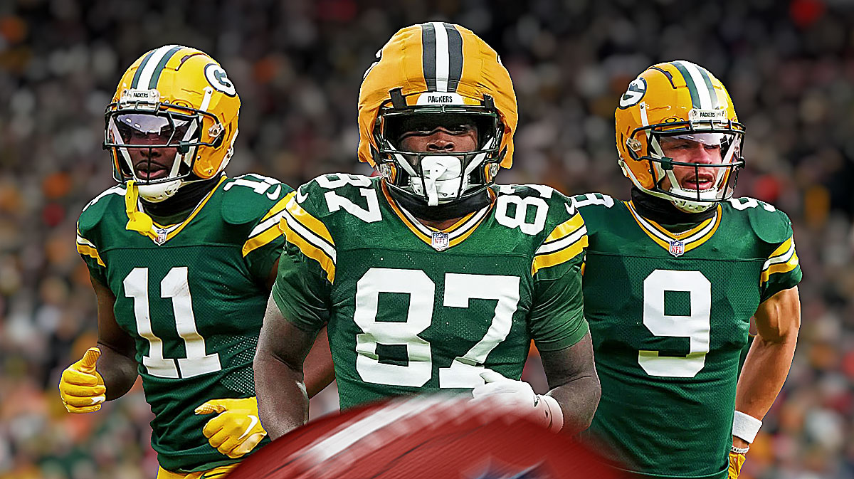 Packers Christian Watson, Packers Jayden Reed and Packers Romeo Doubs