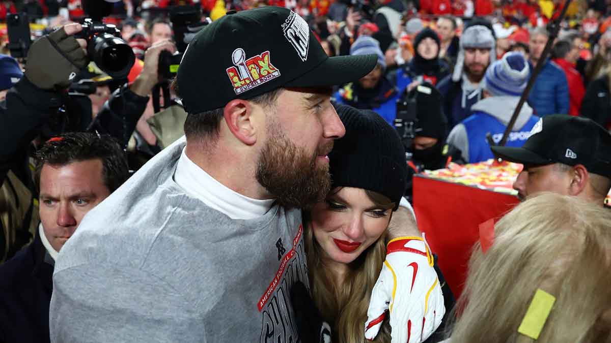 How Taylor Swift is helping Travis Kelce get over Chiefs' Super Bowl 59 disaster