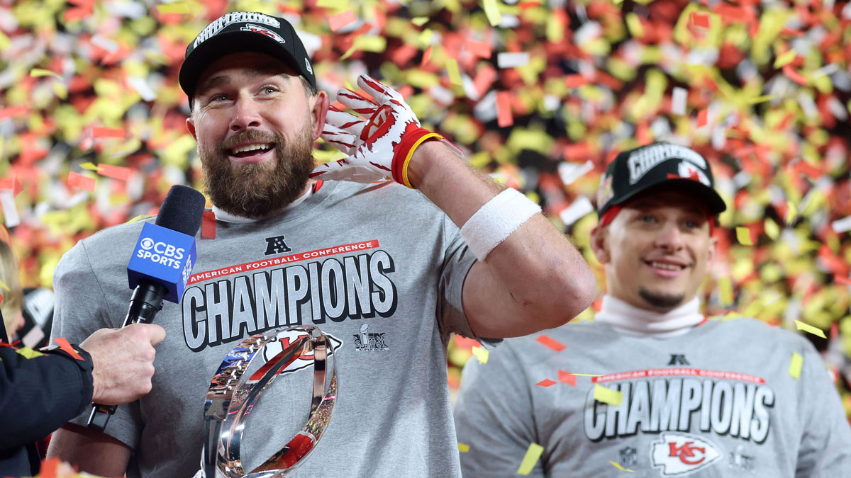Travis Kelce Patrick Mahomes