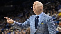 UCLA Bruins head coach Mick Cronin during the second half against the Minnesota Golden Gophers at Pauley Pavilion presented by Wescom.
