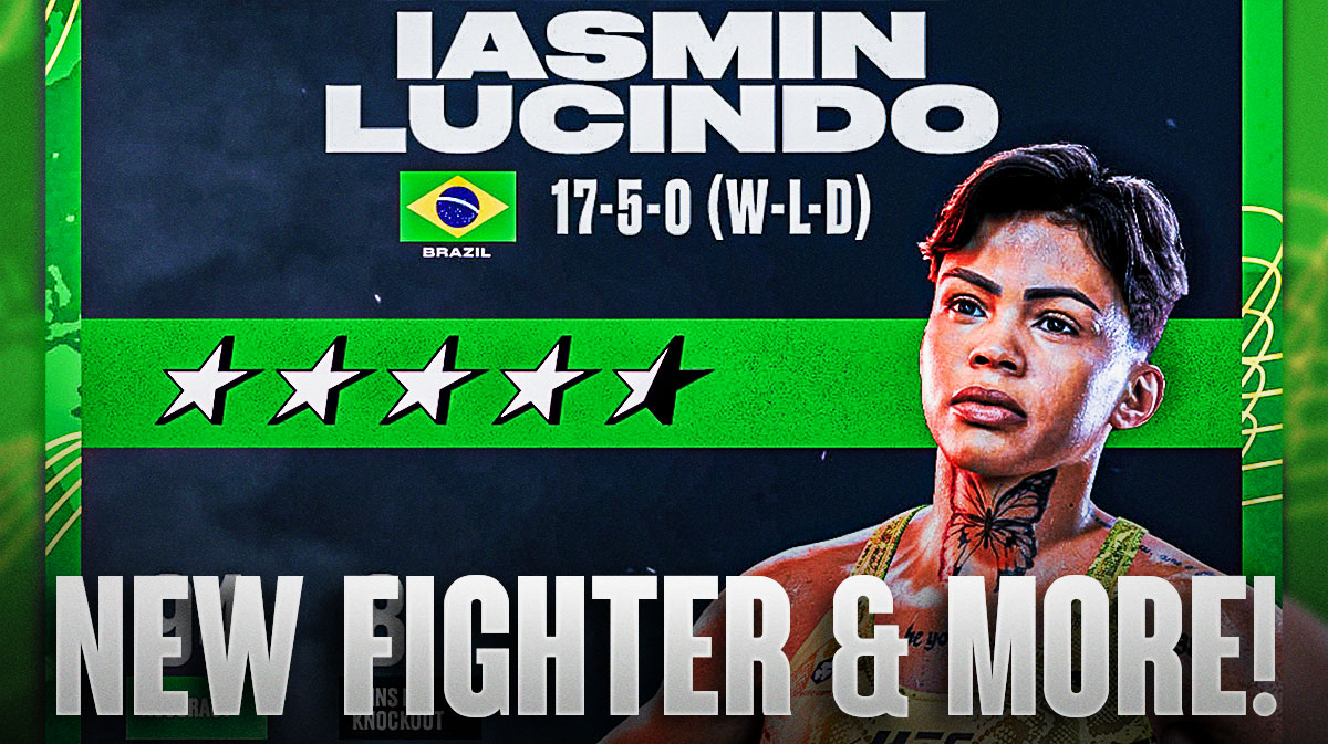 UFC 5 Adds Iasmin Lucindo In Latest Update