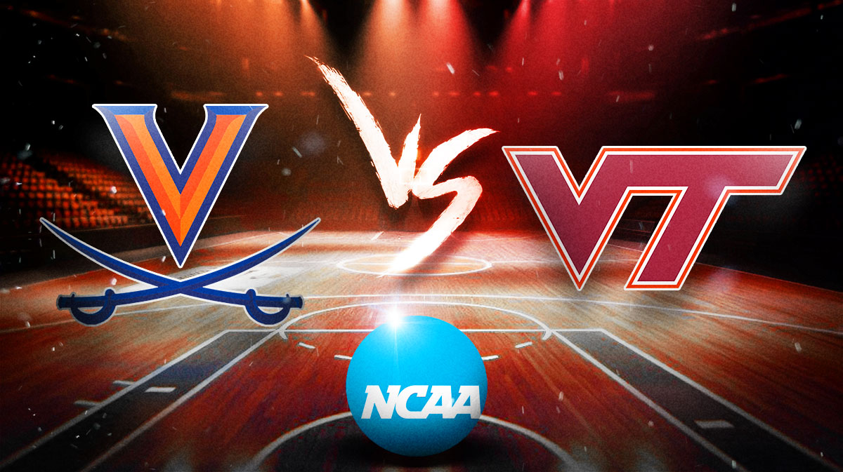 Virginia Virginia Tech prediction, college basketball odds