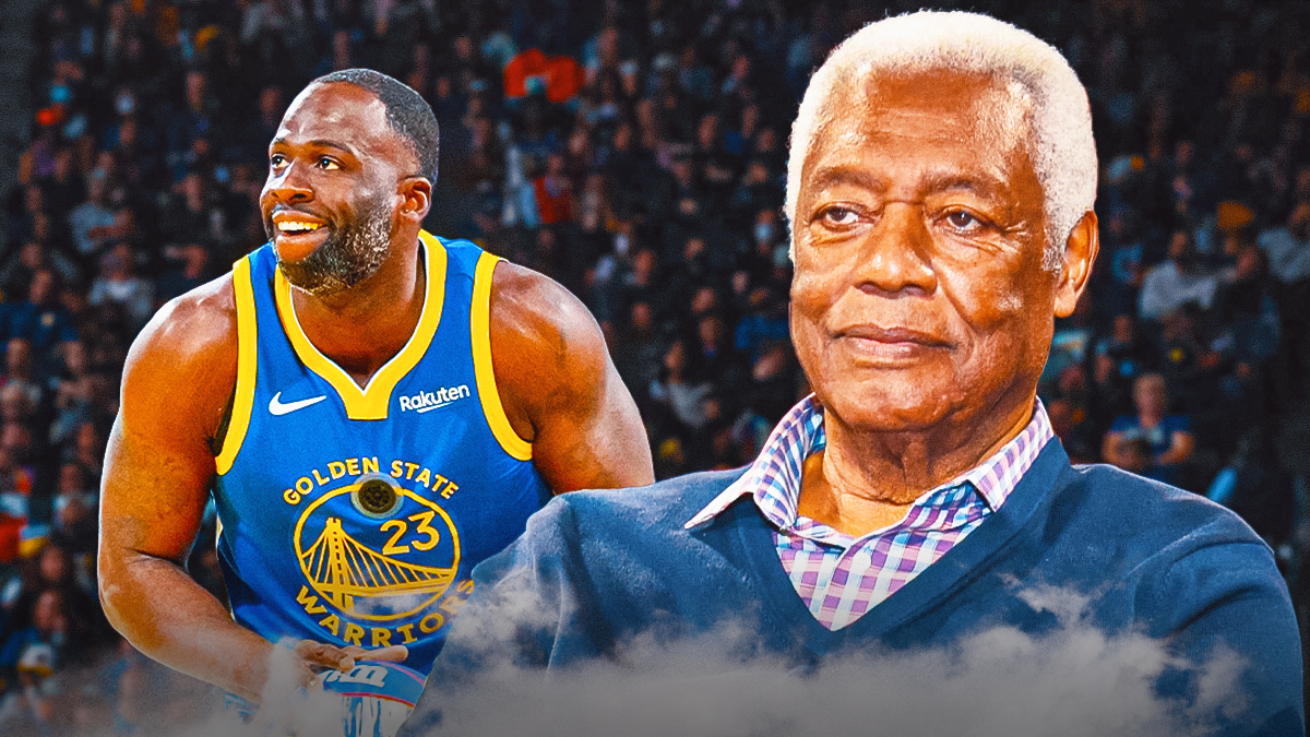 Oscar Robertson looking angry at Draymond Green