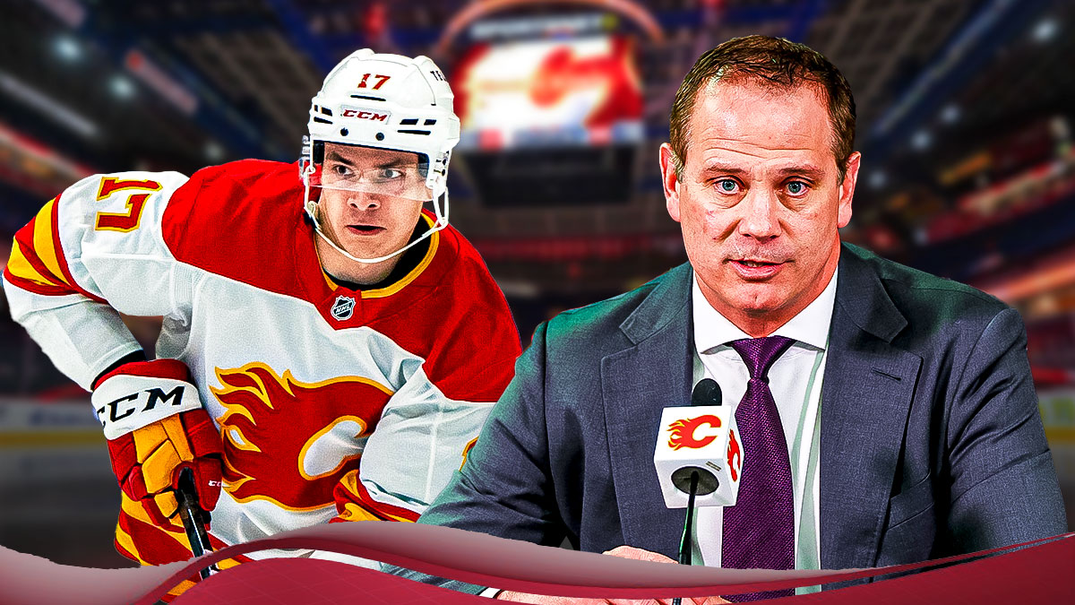Flames star Yegor Sharangovich could be a trade candidate for contracr reasons.