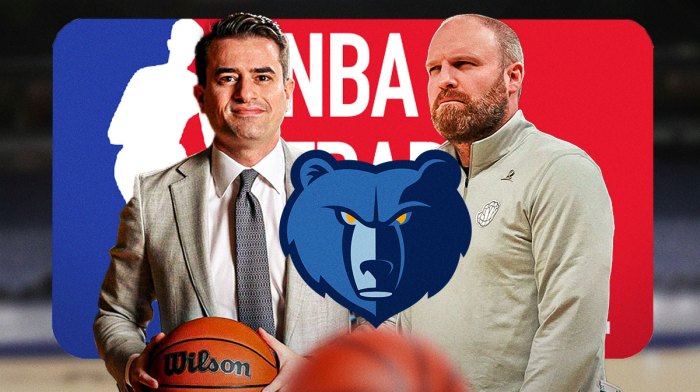 Taylor Jenkins, Zach Kleiman, Grizzlies logo, NBA Trade Deadline logo