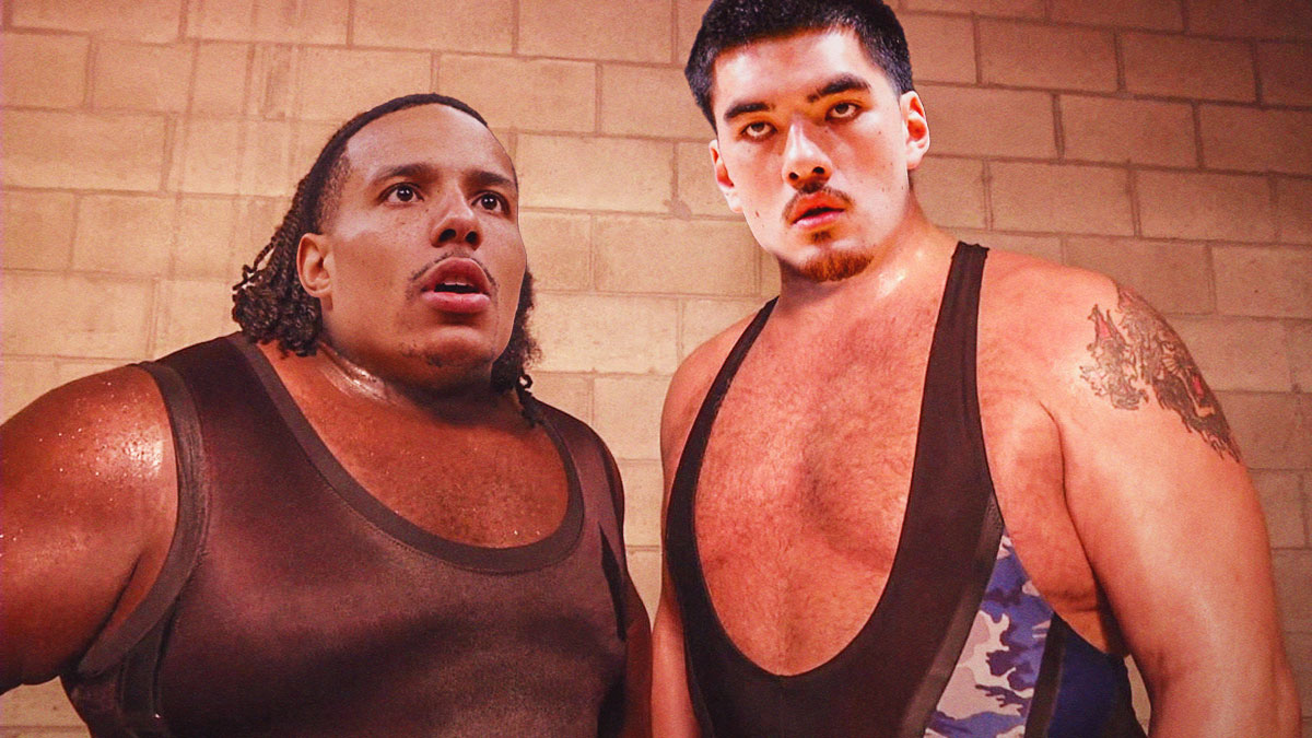 Desmond Bane (Grizzlies) as Mark Henry and Zach Edey (Grizzlies) as the Big Show
