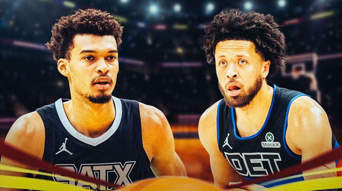 Victor Wembanyama and Cade Cunningham.