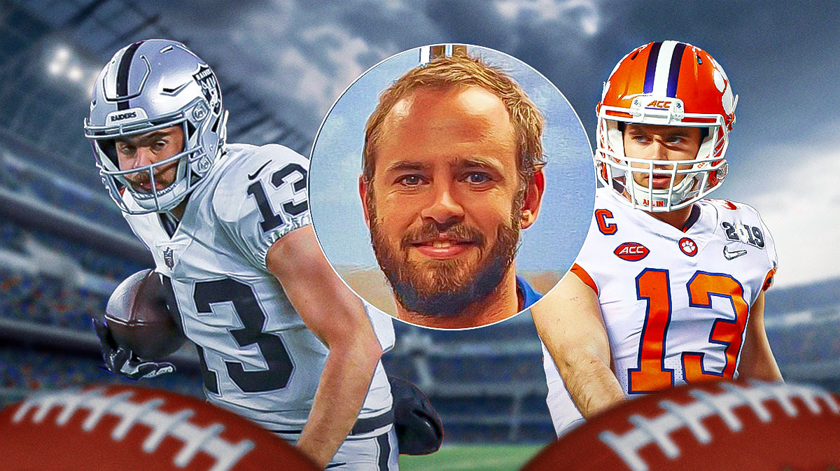 Pics of Hunter Renfrow from Clemson, the Raiders, and today
