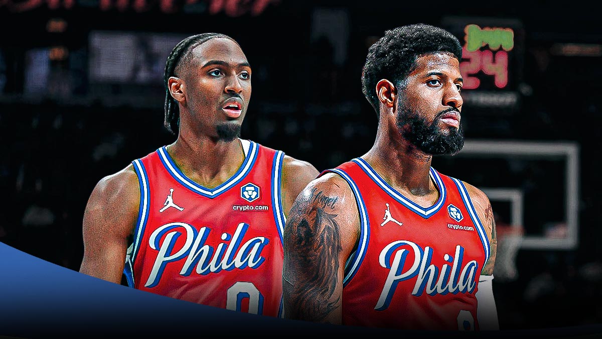 76ers' Tyrese Maxey and Paul George