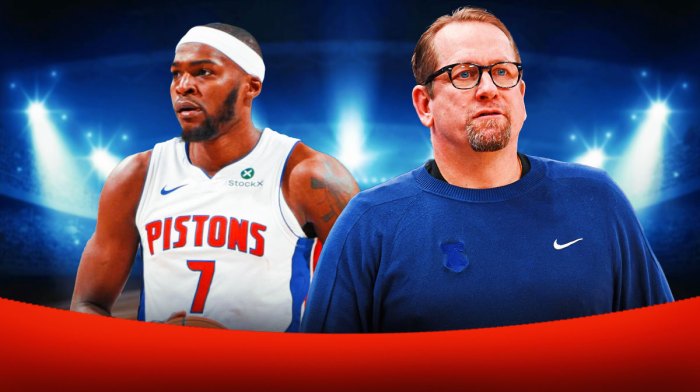 Pistons' Paul Reed and 76ers' Paul Reed